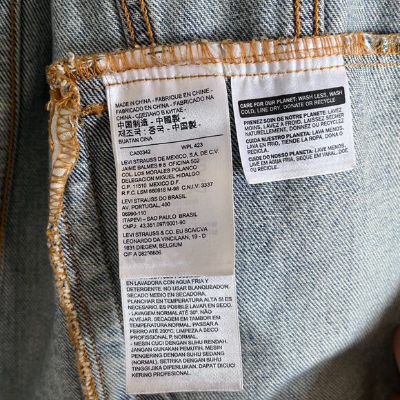Levi's Original Trucker Fall loose fit jean jacket - Picture 5 of 6